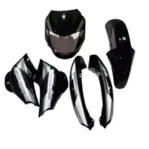 Black Grey Full Body Kit For Bajaj Ct 100 U33
