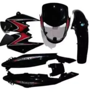 Black Red Full Body Kit For Honda Dream Yuga U38 product image
