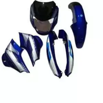 Blue Full Body Kit For Bajaj Ct 100 Ui36