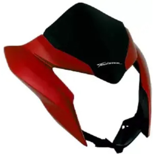 Headlight Visor For Cb Twister Red Uf158a product image