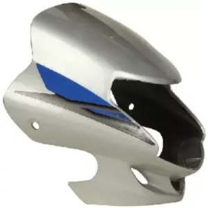 Headlight Visor For Cd Deluxe Grey Uf118d