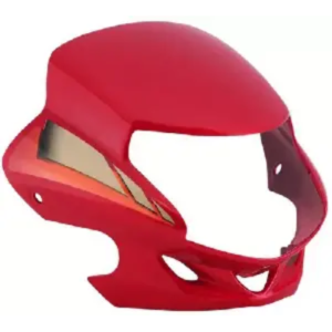Headlight Visor For Cd Deluxe Motocorp Hf Deluxe Red Uf119b