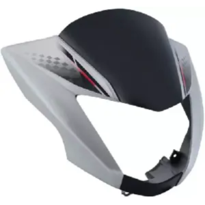 Headlight Visor For Glamour Grey Black Uf166d