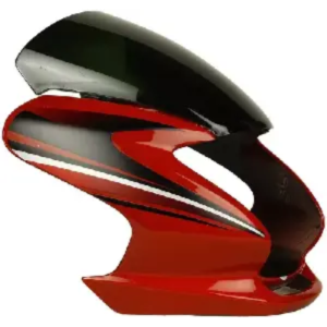 Headlight Visor For Motocorp Passion Pro Red Uf126b