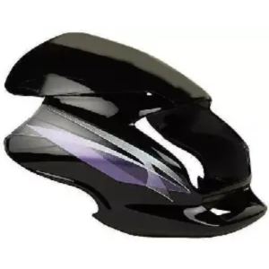 Headlight Visor For Motocorp Super Splendor Black Blue Uf113