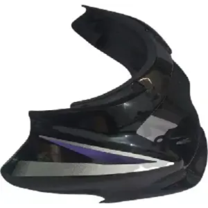 Headlight Visor For Motocorp Super Splendor Black Blue Uf115