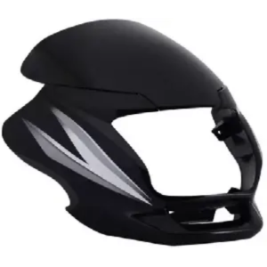 Headlight Visor For Motocorp Super Splendor Black Grey Uf114b