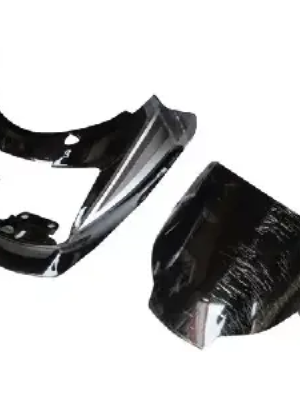 Headlight Visor For Motocorp Super Splendor Black Grey Uf116a