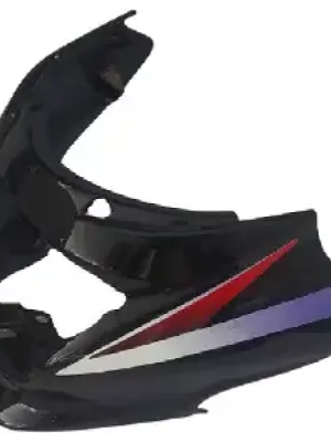 Headlight Visor For Motocorp Super Splendor Black Red Uf115b
