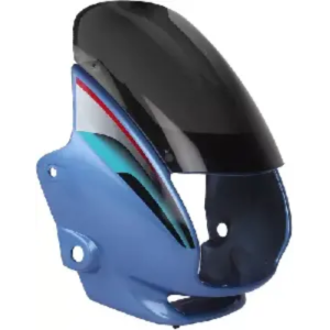 Headlight Visor For Motocorp Super Splendor Blue Uf111c