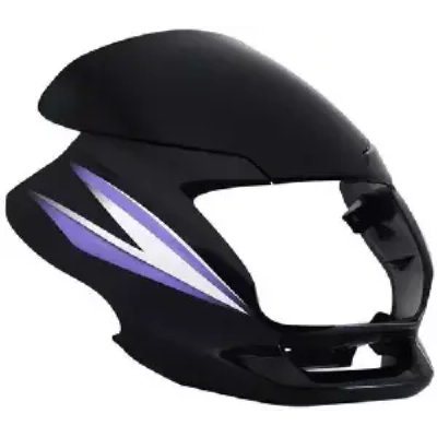 Headlight Visor For Motocorp Super Splendor Blue Uf114