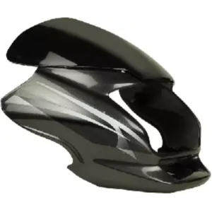Headlight Visor For Motocorp Super Splendor Grey Uf113f