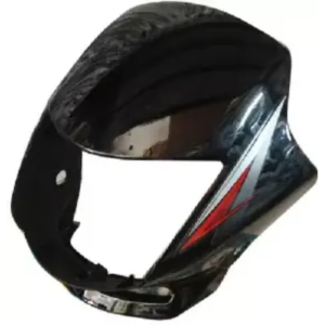 Headlight Visor For Shine Black Red Uf151a