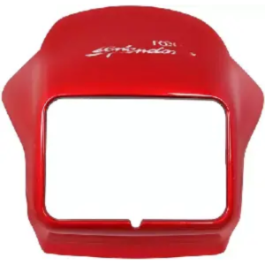 Headlight Visor For Splendor Red Uf102b