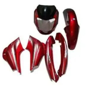 Red Full Body Kit For Bajaj Ct 100 U28