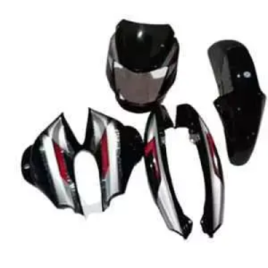 Red Full Body Kit For Bajaj Ct 100 Ui37