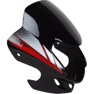 Visor For Cd Deluxe Nm Black Red
