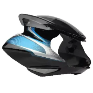 Visor For Discover 100 Black Blue