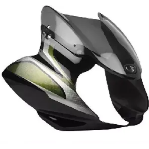 Visor For Discover 100 Dts i 3d Black Green