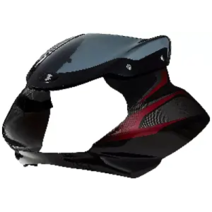 Visor For Discover 125 Black Magenta product image