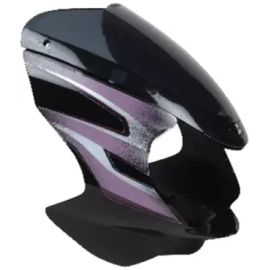 Visor For Discover 125 Black Pink product image