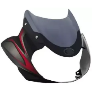 Visor For Discover 150cc Black Red product image