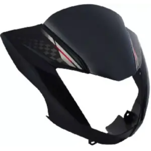 Visor For Glamour Nm Black Red