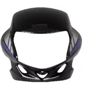 Visor For Hf Deluxe 2019 Black Purple