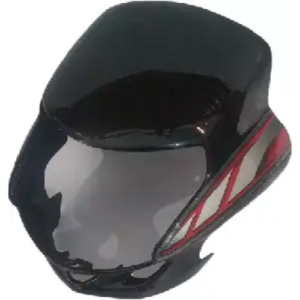 Visor For Hf Deluxe 2019 Black Red