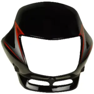 Visor For Shine Black Red N type