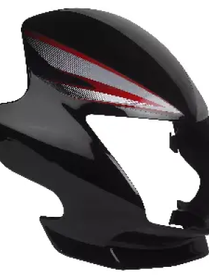 Visor For Shine Om Black Red