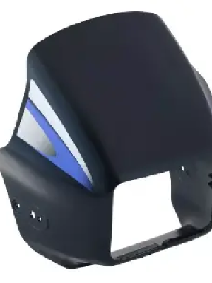 Visor For Splendor Plus Aw Black Blue