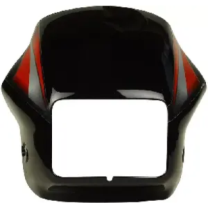 Visor For Splendor Pro Black Red