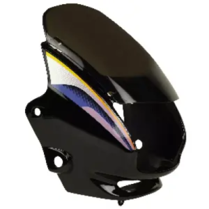 Visor For Super Splendor Om Black Blue