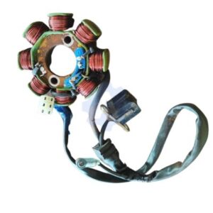 Varroc Stator Coil Plate For Bajaj Platina 100 Es before 2015 part No pf17 product image