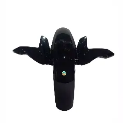 Front Mudguard Black For TVS Apache Rtr 200 4v Bs6 2020