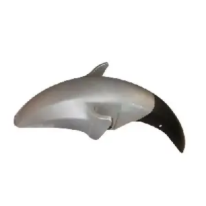 Front Mudguard Grey For Hero H super Splendor Type 4