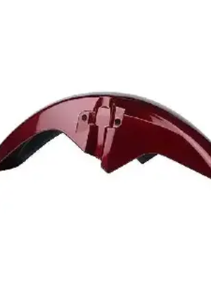 Front Mudguard Maroon Yellow For Honda Shine Type 1