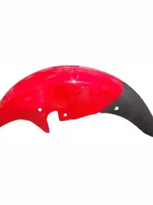 Front Mudguard Red For Hero Passion Om