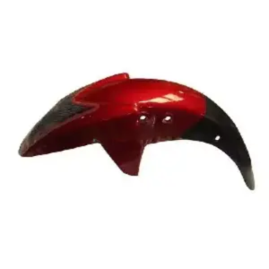 Front Mudguard Red For TVS Apache Rtr 180 Abs T2