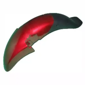 Front Mudguard Red For TVS Victor Om