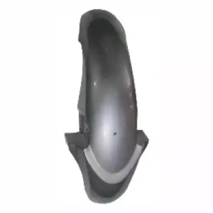 Front Mudguard Silver Red For Hero Hf Deluxe Type 3