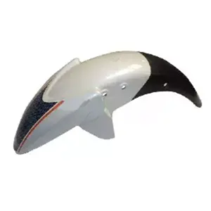 Front Mudguard White For TVS Apache Rtr 160 Hyper T3