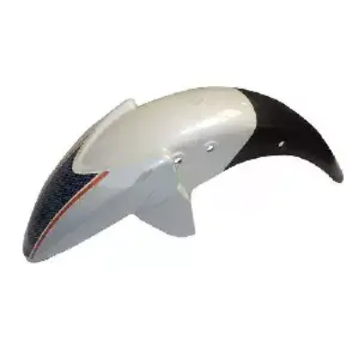 Front Mudguard White For TVS Apache Rtr 180 Abs 2019