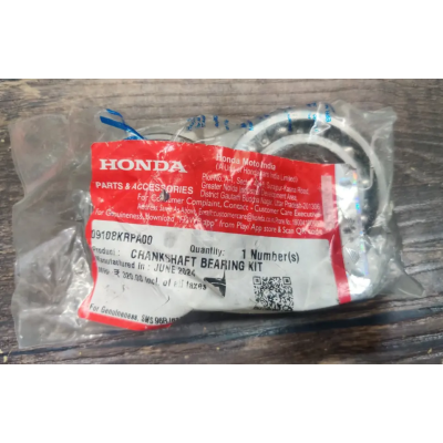 Crankshaft Bearing Kit Act 110 09108krpa00 Honda Dio Old product image