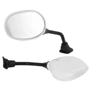 Rear View Mirror Fit For Hero Pleasure White Rh 1 Pc product image