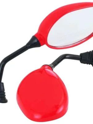Rear View Mirror Fit For Hero Pleasure Red Rh 1 Pc product image