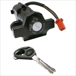 Ignition Key Switch Cum Steering Lock For Bajaj Boxer Ct ct 100 ar Dix Before Jan 05 4 Pin Female Coupler product image
