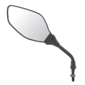 Uno Minda Rv 1007l Rear View Mirror Shatterproof Glass For Bajaj Discover 125 150 black product image