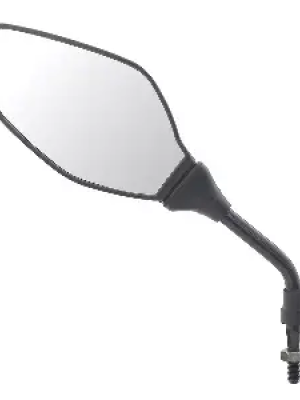 Uno Minda Rv 1007l Rear View Mirror Shatterproof Glass For Bajaj Discover 125 150 black product image